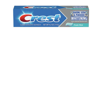 Crest Cavity & Tartar Protection Toothpaste, Whitening Baking Soda & Peroxide
